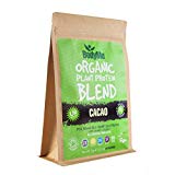 BodyMe Biologique Mélange Poudre de Protéines Végétalien | Cru Cacao | 1Kg | NON SUCRE Avec 3 Protéines de Plantes