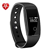 Fitness tracker, Mpow Smart Bracelet tracker d'activité moniteur de fréquence cardiaque Fitness Health Smartwatch Bracelet Bluetooth podomètre avec moniteur de sommeil/Step tracker/compteur de calories pour Android et iOS smartphones