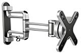 RICOO Support ecran PC ordinateur S2111 Meuble TV Suspendu Mural bras télé articulé Orientable Inclinable 3D OLED LED LCD Plasma incurvé fixation murale max VESA 100x100 universel pour televiseur