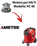 Moteur aspiration Ametek pour aspirateur Hilti VC 40 automatic