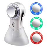 ARINO Appareil à Ultrason Visage, Nettoyant Ultrasonique & Massage galvanique, Photon 3 Couleur 1MHz TOUT-EN-UN spa machine de beauté