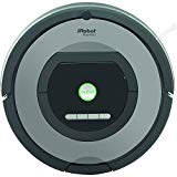 iRobot Roomba 772 Aspirateur Robot, système de nettoyage puissant avec Dirt Detect, aspire tapis, moquettes et sols durs, idéal pour les poils d'animaux, nettoyage sur programmation, argent