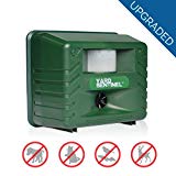 Repulsif Ultrason pour Animaux Nuisibles du Jardin 1500m2 Animaux Sauvages Anti Nuisible Rongeurs Taupes Chats Chiens Oiseaux Renard
