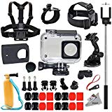 Deyard Y-05 de protection Case Boîtier étanche 35 en 1 Accessoires Bundle pour Xiaomi 4K/4K+/Yi Lite Action Camera 2
