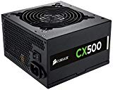 Corsair CX500 Alimentation PC (80 PLUS Bronze, 500 Watt, EU)