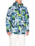 Quiksilver Mission Veste Homme, Sulphur Spring/Pattern 2, FR : M (Taille Fabricant : M)