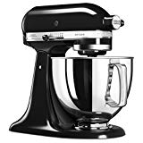 Kitchenaid 5KSM125EOB Artisan Robot pâtissier Noir Onyx 4.8 L 300 W