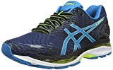Asics Gel-Nimbus 18, Chaussures de Sport Homme, Multicolore (Poseidon/Blue Jewel/Safety Yellow), 43.5 EU