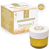 Hydratant Pour La Peau Sèche – 50ml  – Crème De Cire D’abeille 100% Naturelle et Pure avec De l’huile D’Olive Vierge et des Huiles Essentielles