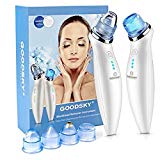 Goodsky Extracteur Points Noirs, Extraction Multifonctionnel retirer les Blackhead, éliminer les Acné, Portable Dispositif de Beauté d'aspiration, Facial Nettoyeur de nez, 5 têtes