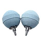 Uniclife 5 cm MIS à jour Crazy Air Stone Plus Boule Bubble Diffuseur pour Fish Tank Aquarium hydroponie Pompe, Lot de 2