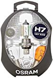 Boîte de lampes de rechange OSRAM ORIGINAL H7, lampes de phares halogènes, 12 V véhicules de tourisme, CLKM H7, ensemble complet de lampes de rechange (1 pièce)