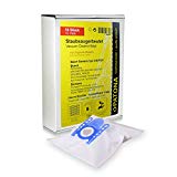 10x Sac d'aspirateur pour Bosch Org. Typ D | E | F | G | H | BBS | BBZ | BSA | BSB | BSC | BSD | BSF | BSG | BSGL | BSS | BX | Extraklasse | Formula | Dino | Super | Synchropower | Technopower