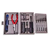 Taottao ménagers Tournevis Pince Outil Kit Maintenance des outils de démolition, gris