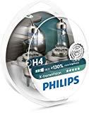 PHILIPS XTREME VISION +130 H4 Ampoules de Phare Avant Origine (2PCS) 12342XV +S2