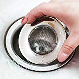 2PCS Filtre Passoire drain de bain Capteur de cheveux de douche en métal by Ungfu Mall