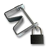 Eloto réf 4205 antivol de tête d'attelage Universel pour remorques et caravanes + Cadenas