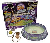 DRACCO SPIN MEGAGLOW ARENA - Arène phosphorescente grand modèle 30 cm + 2 toupies de combat lasers