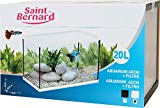 SAINT BERNARD Aquarium avec Filtre pour Aquariophilie Blanc 40 cm 20 L