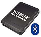 Yatour Adaptateur USB/SD/AUX/MP3 et système mains libres Bluetooth pour autoradio RD4/RT3 (logiciel 6.x)/RT4 Compatible avec Citroën C2/C3 Pluriel/C4 Picasso/C5/C6/C8/Berlingo/Jumpy/Peugeot 207/307/308/407/607/807/1007/4007/5008/Partner/Expert