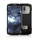 Téléphone Portable Incassable, Blackveiw BV9000PRO Telephone 4G avec 18:9 FHD Ecran, IP68 Étanche Téléphone Portable Antichoc et Anti-poussières avec 128GB ROM+6GB RAM Double Cameras 13MP+5MP, Argent