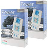 Bosch type G véritable Powerprotect tissu microfibre sacs d'aspirateur + FILTRES (paquet de 10)