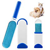 Adoridshe Anti-poils Brosses pour Animal Domestique, Magique Brosse de Nettoyage Réutilisable pour Enlever les Poils d’animaux de Compagnie Brosse de Voyage