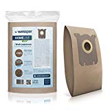 WESSPER Sacs d'aspirateur pour Electrolux 13m extra long reach (5 pièces, papier)