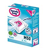 Handy Bag - M50-4 Sacs Aspirateurs, pour Aspirateurs Miele, Fermeture Hermétique, Filtre Anti-Allergène, Filtre Moteur