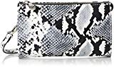 Armani Jeans Wallet, Sacs baguette femme, Mehrfarbig (Bianco/nero), 12x4x20 cm (B x H T)
