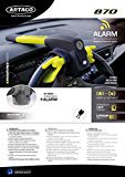 Artago 870 antivol Voiture Volant Bord avec Alarme