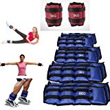 takestop Paire Poids cheville 0,5 kg (0,25 kg à) pour chevilles poignets Sport Fitness Chevillères Sport Judo BOXE Thai Step Dance réhabilitation couleur aléatoire