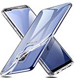 Coque Samsung S9, Coque Galaxy S9 Silicone, ESR Samsung Galaxy S 9 Coque Transparente Silicone Gel TPU Souple, Housse Etui de Protection Bumper Premium [Anti Choc] [Ultra Fine] [Ultra Léger] [Compatible avec le Rechargement sans Fil] pour Samsung Galaxy S9 2018 (Série Jelly, Transparent)