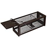 Ratzfatz Piège à Souris Professionnel - Conçu en Allemagne - Piège à Rats de Haute de Gamme Pour Attraper Les Souris, Les Rats, Les Mulots et Les Loirs -XXL 32 × 13 × 13cm Noir