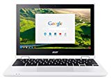 Acer Chromebook CB5-132T-C8VM Ordinateur 2-en-1 Tactile 11' Blanc (Intel Celeron, 4 Go de RAM, Mémoire 32 Go, Intel HD Graphics, Chrome OS)