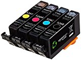 AmazonBasics Lot de cartouches d'encre reconditionnées Canon CLI-526