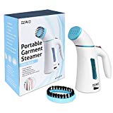 OZAVO Défroisseur Vapeur Mini Portatif, Chauffage Electrique Rapide, Appareil Vapeur Vertical Steamer avec Système de Protection, Voyage ou Maison (Bleu)