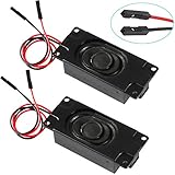 Innovateking-EU 2pcs Arduino Président 3 Watt 8 ohms Gamme complète avec Haut-Parleur Separated Un connecteur à Deux interfaces 3.3V 5V