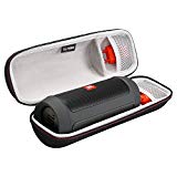 LTGEM EVA Étui rigide Sac de rangement de voyage pour JBL Charge 2/JBL Charge 2+ Enceinte Portable Bluetooth.Compatible avec câble USB et chargeur mural.