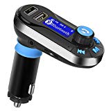 Transmetteur FM Bluetooth Voiture Main Libre Musique MP3 Adaptateur Radio Sans Fil Kit