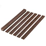 PestExpel anti escalade chat oiseau mur de clôture mur fenêtres portails hangars pointes 5 Meter pack marron