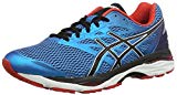 Asics Cumulus 18, Chaussures de Running Homme, Bleu (Island Blue/Black/Vermilion), 42.5 EU