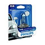 Philips WhiteVision effet xénon H4 pour éclairage avant 12342WHVB1, blister de 1