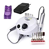 CoastaCloud Ponceuse à Ongles Electrique Professionnelle Manicure Pedicure à Domicile ou en Salon, avec les embouts ponçages