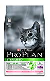 Pro Plan Sterilised - Riche en Saumon - 3 KG - Croquettes pour Chat Adulte