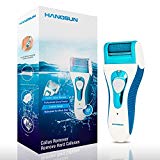 Hangsun Rapeuse Pied Electrique Rechargeable SR150 Pédicure Râpe Électrique pour Enlever les Peaux Mortes, Craquelées ou Dures des Pieds