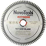 Lame De Scies Circulaire NOVOTOOLS EXTREME (160 mm, Alésage 20 mm, 80 Dents) | Coupe Facilement Tous Les Types De Bois | Corps De Lame En Acier Haut De Gamme pour Festool Bosch Makita