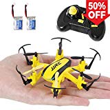 SGILE Drone RC 2,4 GHZ 6 AXES Mini Quadcopter Hélicoptère Gyro de Télécommande avec Rotation 360 Degrés Mode Headless Function d'Assimilation d'Altitude Jaune
