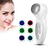7 Couleurs LED Photon Lampe 3MHZ Ultrasonique Dispositif Facial Appareil du Visage, Anti Ride Acné Anti-Âge Tonification Cutanée Pour Rajeunissement de la Peau Soins du Visage