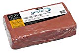 Pébéo 766301 Gédéo Modelage Argile sans Cuisson Rouge Pain de 1,5 kg
